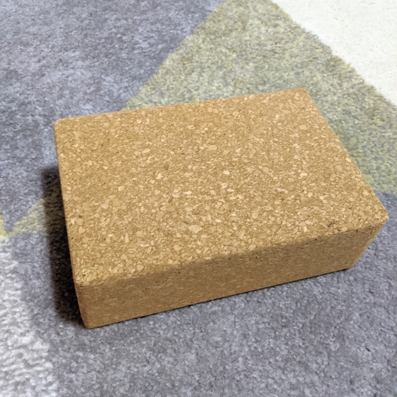 Other - Natural Cork Yoga Brick